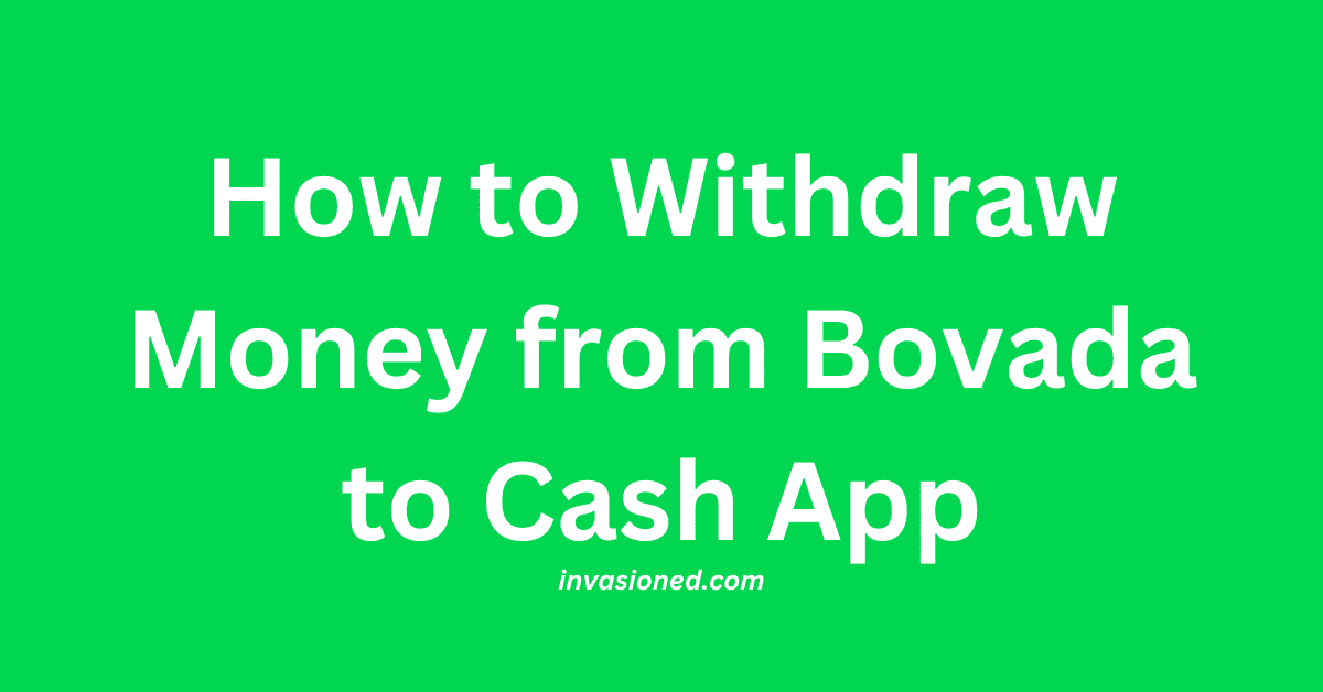 How to Withdraw Money from Bovada to Cash App